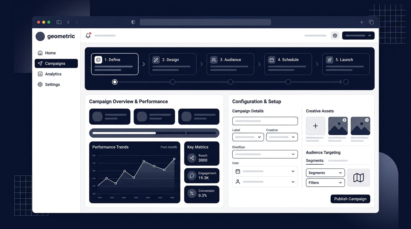 Campaign Creation Dashboard