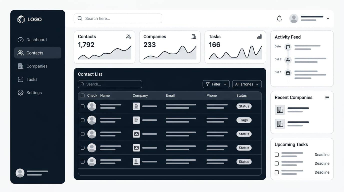 Contact Management Dashboard