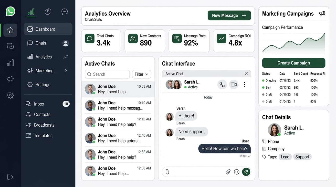WhatsApp Business Platform Demo