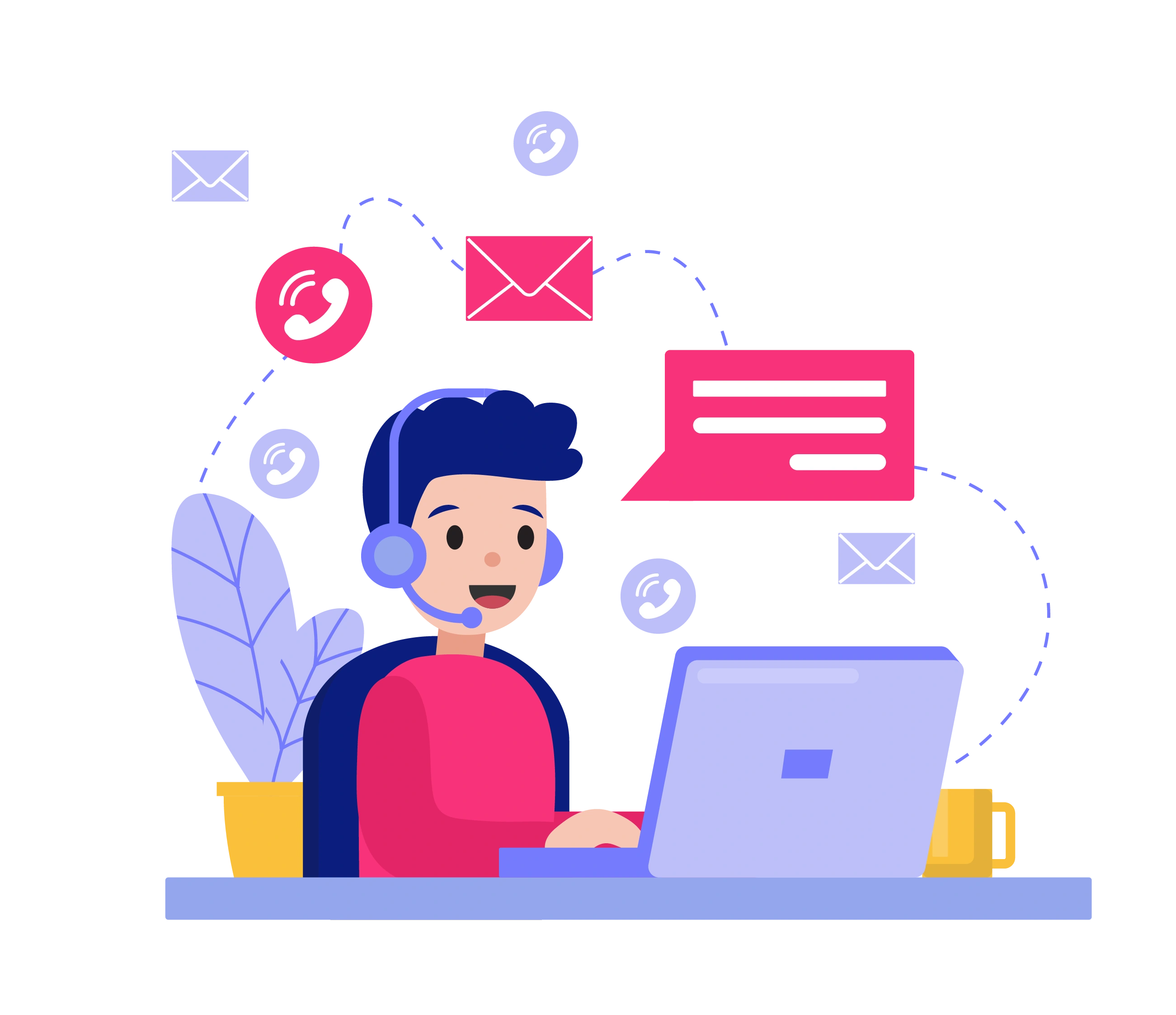 WizzyWeb customer service team